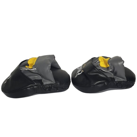 Everlast Punch Focus Mitts Training Pair Gray/Black Boxing MMA - Picture 7 of 7